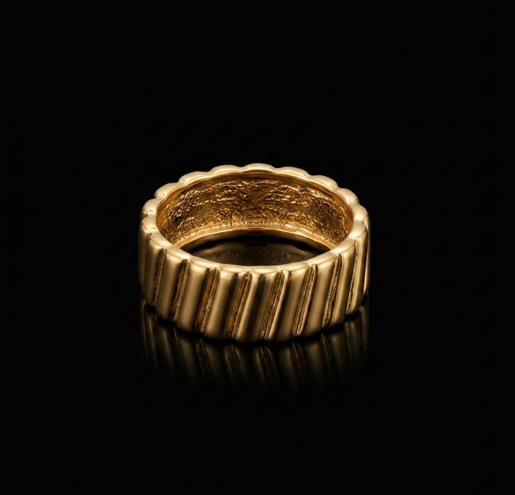 Golden Ribbed Band