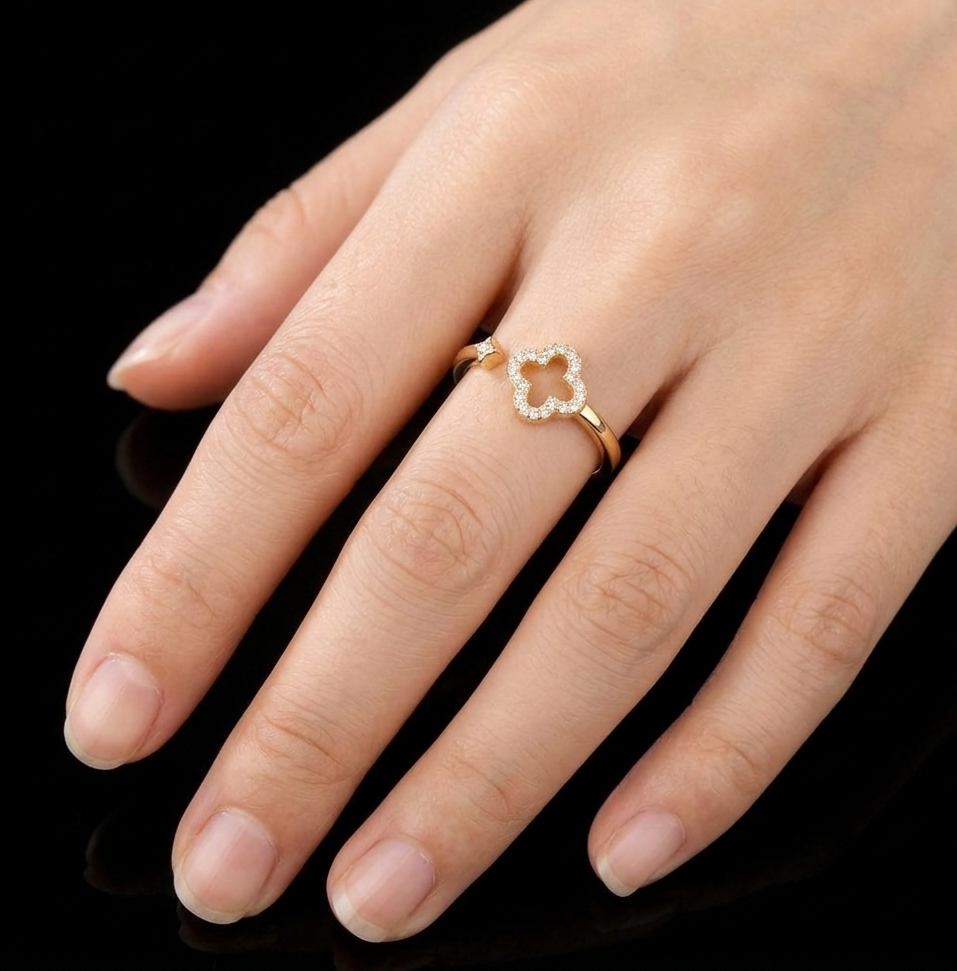 Sparkling 925 Clover