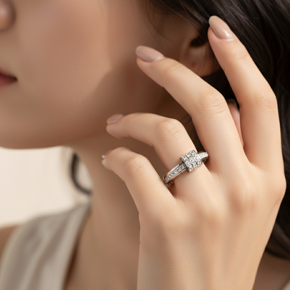 The Trinity Cylinder Ring