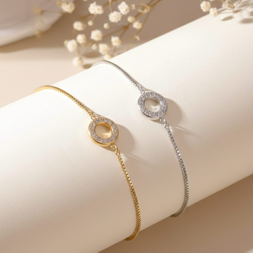 Eternal Halo Studded Bracelet