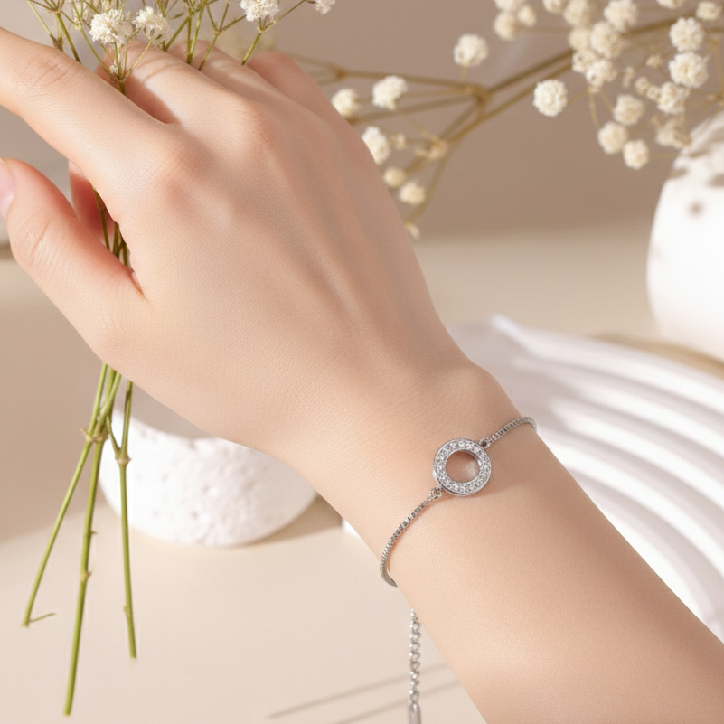 Eternal Halo Studded Bracelet